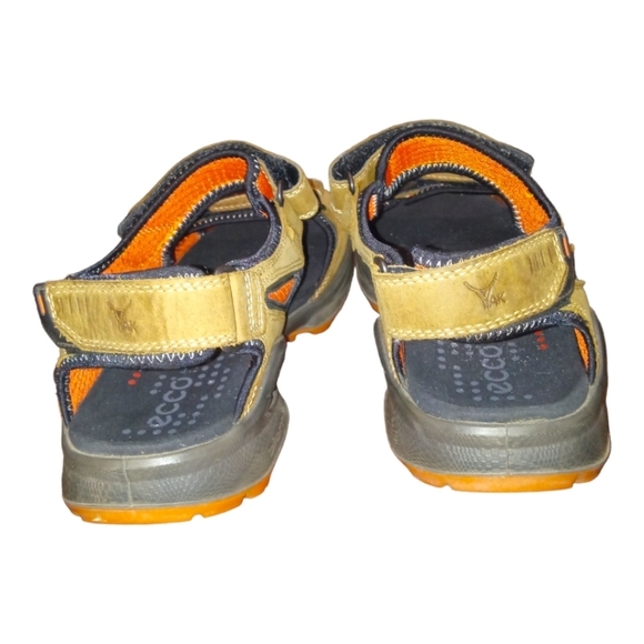 Ecco Biom Yak Hiking Sandals Mens Shoes 43  Brown Leather Trail - Picture 2 of 5